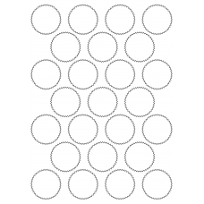 40502 - Label Size 44mm x 44mm - 25 label(s) per sheet 40502 - Label Size 44mm x 44mm - 25 label(s) per sheet