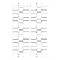 40503 - Label Size 80mm x 15mm - 30 label(s) per sheet 40503 - Label Size 80mm x 15mm - 30 label(s) per sheet