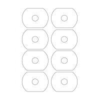 40506 - Label Size 78mm x 59mm - 8 label(s) per sheet 40506 - Label Size 78mm x 59mm - 8 label(s) per sheet