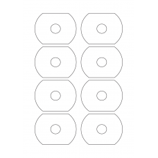 40506 - Label Size 78mm x 59mm - 8 label(s) per sheet 40506 - Label Size 78mm x 59mm - 8 label(s) per sheet