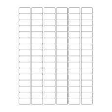 40507 - Label Size 30mm x 16mm - 96 label(s) per sheet 40507 - Label Size 30mm x 16mm - 96 label(s) per sheet
