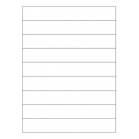 40513 - Label Size 200mm x 30mm - 9 label(s) per sheet 40513 - Label Size 200mm x 30mm - 9 label(s) per sheet