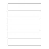 40517 - Label Size 203mm x 38mm - 6 label(s) per sheet 40517 - Label Size 203mm x 38mm - 6 label(s) per sheet