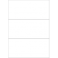 40520 - Label Size 210mm x 98.4mm - 3 label(s) per sheet 40520 - Label Size 210mm x 98.4mm - 3 label(s) per sheet