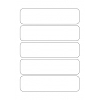 40521 - Label Size 177mm x 46mm - 5 label(s) per sheet 40521 - Label Size 177mm x 46mm - 5 label(s) per sheet