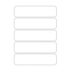 40521 - Label Size 177mm x 46mm - 5 label(s) per sheet 40521 - Label Size 177mm x 46mm - 5 label(s) per sheet