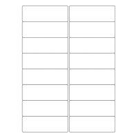 40527 - Label Size 99.1mm x 34mm - 16 label(s) per sheet 40527 - Label Size 99.1mm x 34mm - 16 label(s) per sheet