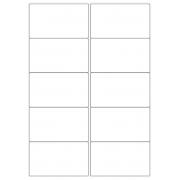 40533 - Label Size 99mm x 57mm - 10 label(s) per sheet 40533 - Label Size 99mm x 57mm - 10 label(s) per sheet