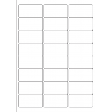 40536 - Label Size 64mm x 33.9mm - 24 label(s) per sheet 40536 - Label Size 64mm x 33.9mm - 24 label(s) per sheet
