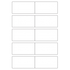 40540 - Label Size 97mm x 50mm - 10 label(s) per sheet 40540 - Label Size 97mm x 50mm - 10 label(s) per sheet