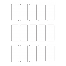 40545 - Label Size 34mm x 75mm - 15 label(s) per sheet 40545 - Label Size 34mm x 75mm - 15 label(s) per sheet