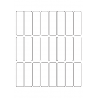 40550 - Label Size 23mm x 73mm - 24 label(s) per sheet 40550 - Label Size 23mm x 73mm - 24 label(s) per sheet