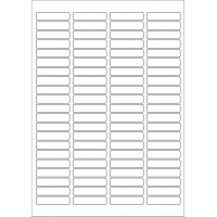 40558 - Label Size 46mm x 11.1mm - 84 label(s) per sheet 40558 - Label Size 46mm x 11.1mm - 84 label(s) per sheet