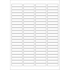 40558 - Label Size 46mm x 11.1mm - 84 label(s) per sheet 40558 - Label Size 46mm x 11.1mm - 84 label(s) per sheet