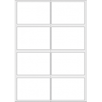 40559 - Label Size 97mm x 66mm - 8 label(s) per sheet 40559 - Label Size 97mm x 66mm - 8 label(s) per sheet