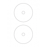 40560 - Label Size 117.5mm dia - 2 label(s) per sheet 40560 - Label Size 117.5mm dia - 2 label(s) per sheet