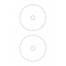40560 - Label Size 117.5mm dia - 2 label(s) per sheet 40560 - Label Size 117.5mm dia - 2 label(s) per sheet