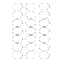 40567 - Label Size 50mm x 35mm - 21 label(s) per sheet 40567 - Label Size 50mm x 35mm - 21 label(s) per sheet