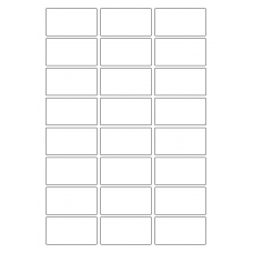 40573 - Label Size 60mm x 32mm - 24 label(s) per sheet 40573 - Label Size 60mm x 32mm - 24 label(s) per sheet