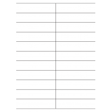 40581 - Label Size 105mm x 25.4mm - 22 label(s) per sheet 40581 - Label Size 105mm x 25.4mm - 22 label(s) per sheet
