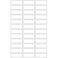 40584 - Label Size 60mm x 20mm - 36 label(s) per sheet 40584 - Label Size 60mm x 20mm - 36 label(s) per sheet