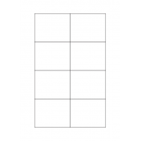 40586 - Label Size 75mm x 60mm - 8 label(s) per sheet 40586 - Label Size 75mm x 60mm - 8 label(s) per sheet