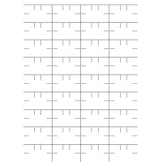 40589 - Label Size 52.5mm x 32mm - 36 label(s) per sheet 40589 - Label Size 52.5mm x 32mm - 36 label(s) per sheet