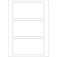 40597 - Label Size 165mm x 85mm - 3 label(s) per sheet 40597 - Label Size 165mm x 85mm - 3 label(s) per sheet