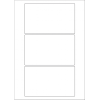 40601 - Label Size 150mm x 90mm - 3 label(s) per sheet 40601 - Label Size 150mm x 90mm - 3 label(s) per sheet