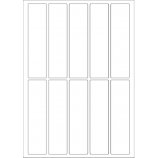 40602 - Label Size 35mm x 140mm - 10 label(s) per sheet 40602 - Label Size 35mm x 140mm - 10 label(s) per sheet