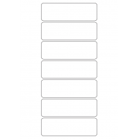 40605 - Label Size 120mm x 38mm - 7 label(s) per sheet 40605 - Label Size 120mm x 38mm - 7 label(s) per sheet