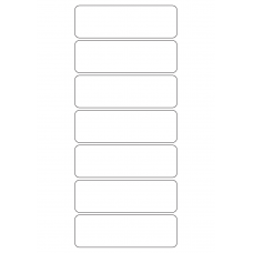40605 - Label Size 120mm x 38mm - 7 label(s) per sheet 40605 - Label Size 120mm x 38mm - 7 label(s) per sheet