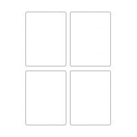 40607 - Label Size 87mm x 117.5mm - 4 label(s) per sheet 40607 - Label Size 87mm x 117.5mm - 4 label(s) per sheet