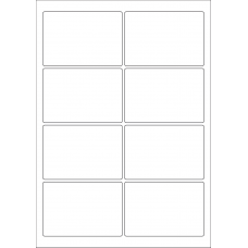 40612 - Label Size 95mm x 65mm - 8 label(s) per sheet 40612 - Label Size 95mm x 65mm - 8 label(s) per sheet