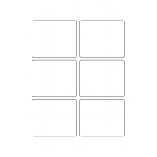 40623 - Label Size 85mm x 70mm - 6 label(s) per sheet 40623 - Label Size 85mm x 70mm - 6 label(s) per sheet