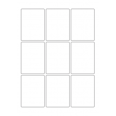 40626 - Label Size 60mm x 81mm - 9 label(s) per sheet 40626 - Label Size 60mm x 81mm - 9 label(s) per sheet