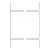 40629 - Label Size 80.081mm x 49.742mm - 10 label(s) per sheet 40629 - Label Size 80.081mm x 49.742mm - 10 label(s) per sheet