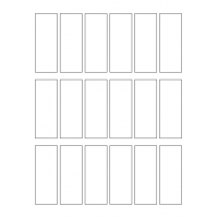 40630 - Label Size 30mm x 80mm - 18 label(s) per sheet 40630 - Label Size 30mm x 80mm - 18 label(s) per sheet