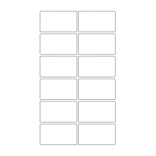 40637 - Label Size 70mm x 40mm - 12 label(s) per sheet 40637 - Label Size 70mm x 40mm - 12 label(s) per sheet