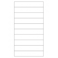 40640 - Label Size 150mm x 28mm - 10 label(s) per sheet 40640 - Label Size 150mm x 28mm - 10 label(s) per sheet