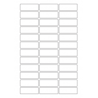 40642 - Label Size 56mm x 20mm - 36 label(s) per sheet 40642 - Label Size 56mm x 20mm - 36 label(s) per sheet