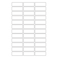 40642 - Label Size 56mm x 20mm - 36 label(s) per sheet 40642 - Label Size 56mm x 20mm - 36 label(s) per sheet