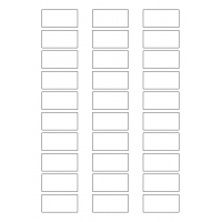 40646 - Label Size 48mm x 23.5mm - 30 label(s) per sheet 40646 - Label Size 48mm x 23.5mm - 30 label(s) per sheet
