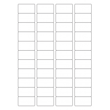 40650 - Label Size 45mm x 25mm - 44 label(s) per sheet 40650 - Label Size 45mm x 25mm - 44 label(s) per sheet