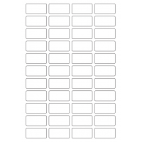 40652 - Label Size 43mm x 21mm - 44 label(s) per sheet 40652 - Label Size 43mm x 21mm - 44 label(s) per sheet