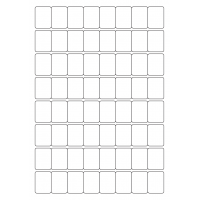 40656 - Label Size 24mm x 32mm - 64 label(s) per sheet 40656 - Label Size 24mm x 32mm - 64 label(s) per sheet