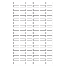 40657 - Label Size 25mm x 8mm - 114 label(s) per sheet 40657 - Label Size 25mm x 8mm - 114 label(s) per sheet