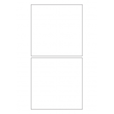 40674 - Label Size 134mm x 134mm - 2 label(s) per sheet 40674 - Label Size 134mm x 134mm - 2 label(s) per sheet