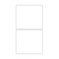 40675 - Label Size 135mm x 120mm - 2 label(s) per sheet 40675 - Label Size 135mm x 120mm - 2 label(s) per sheet