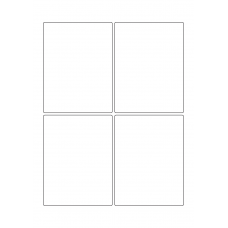 40679 - Label Size 90mm x 118mm - 4 label(s) per sheet 40679 - Label Size 90mm x 118mm - 4 label(s) per sheet